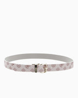 Guess Masie Belts Monogram Kemer Light Rose Logo