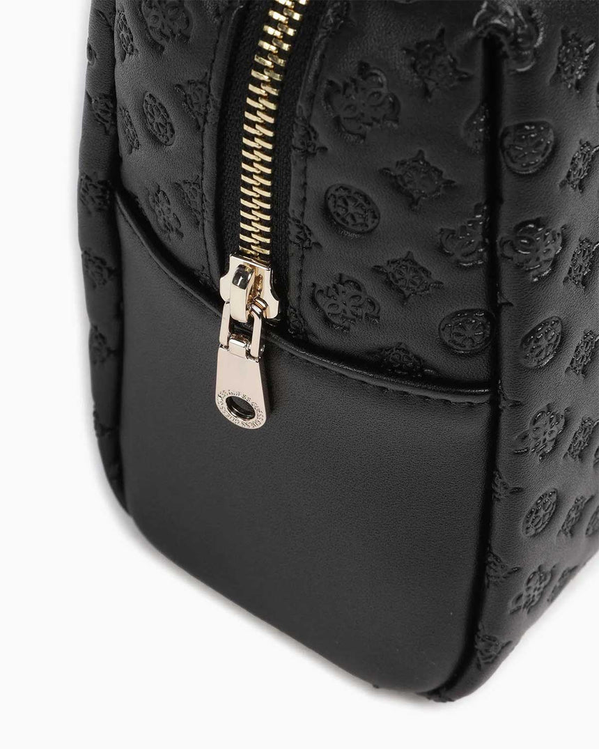 Guess Large Top Zip Portföy Çantası Black