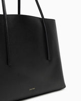 Calvin Klein Foıl Logo Kadın Tote W/Pouch Çanta Black/Toasted Coconut