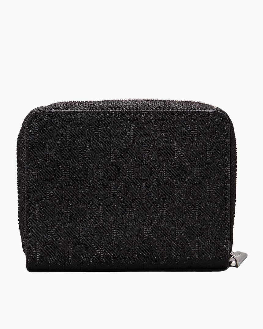 Calvin Klein Must Medium Zip Around Wallet Cüzdan Black Mono