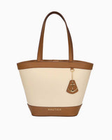 Nautica Aksesuar Detaylı Omuz Çantası Bej