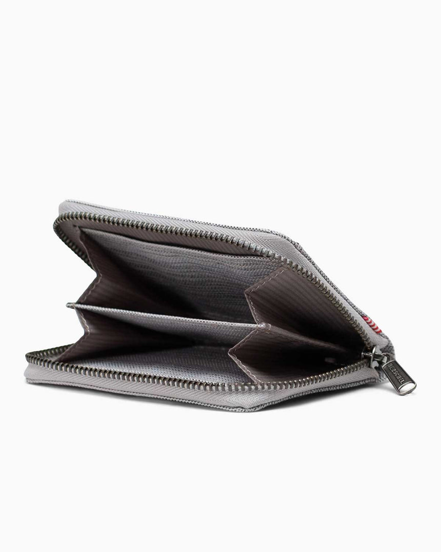 Herschel Tyler Wallet Fermuarlı Cüzdan Light Grey Crosshatch