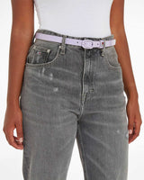 Tommy Hilfiger Oval Fixed Belt Kemer Lavender Flower