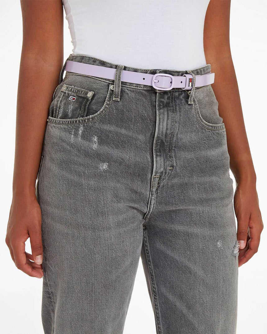 Tommy Hilfiger Oval Fixed Belt Kemer Lavender Flower