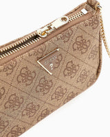 Guess Orlina Daily Kadın Makyaj Çantası Latte Logo