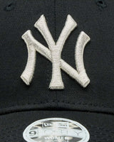 New Era Wmns Metallic Logo 9 Forty Ny Şapka Siyah