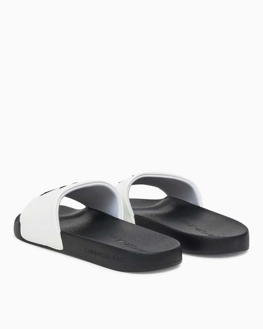 Calvin Klein Miami Erkek Terlik Bright White/Black
