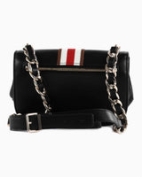 Guess Nelka Crossbody Flap Çapraz Askılı Çanta Black