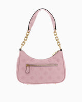 Guess Izzy Peony Zincir Detaylı Omuz Çantası Apricot Rose Logo