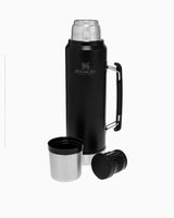 Stanley Efsane Klasik Seri-1 Litre Vakumlu Çelik Termos Matte Black