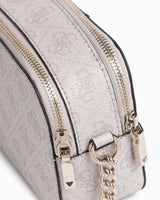 Guess Noreen Mini Sling Zincir Detaylı Çapraz Askılı Çanta Dove Logo