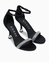 Guess Kabecke Taş Süslemeli Topuklu Black