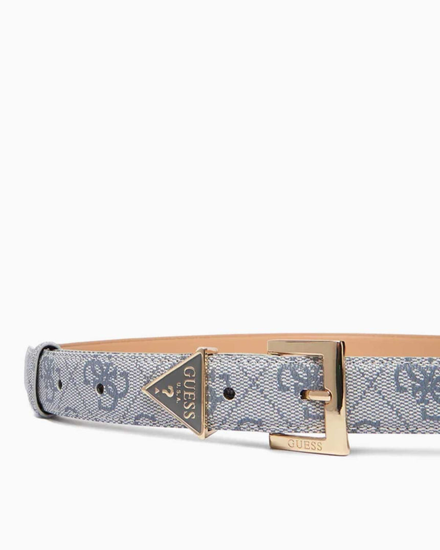 Guess Adelasia 25mm Kadın Ayarlanabilir Kemer Slate Logo