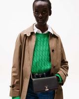 Tommy Hilfiger Heritage Flap Chain Çapraz Askılı Çanta Black