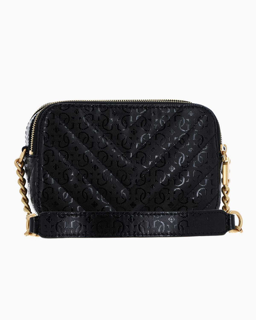 Guess Jania Crossbody Zincirli Çapraz Askılı Çanta Black