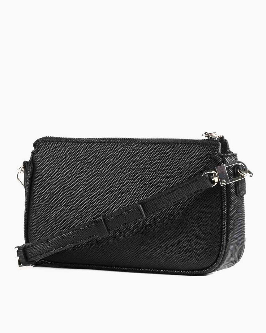 Guess Noelle Pouch Crossbody Çapraz Askılı Kadın Çantası Black