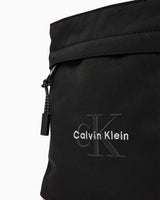 Calvin Klein Düz Naylon Erkek Çapraz Askılı Çanta Black