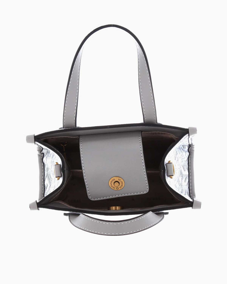 Guess Silvana Compartment Monogram Mini El Çantası