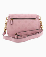 Guess Izzy Zincir Askılı Omuz Çantası Apricot Rose Logo
