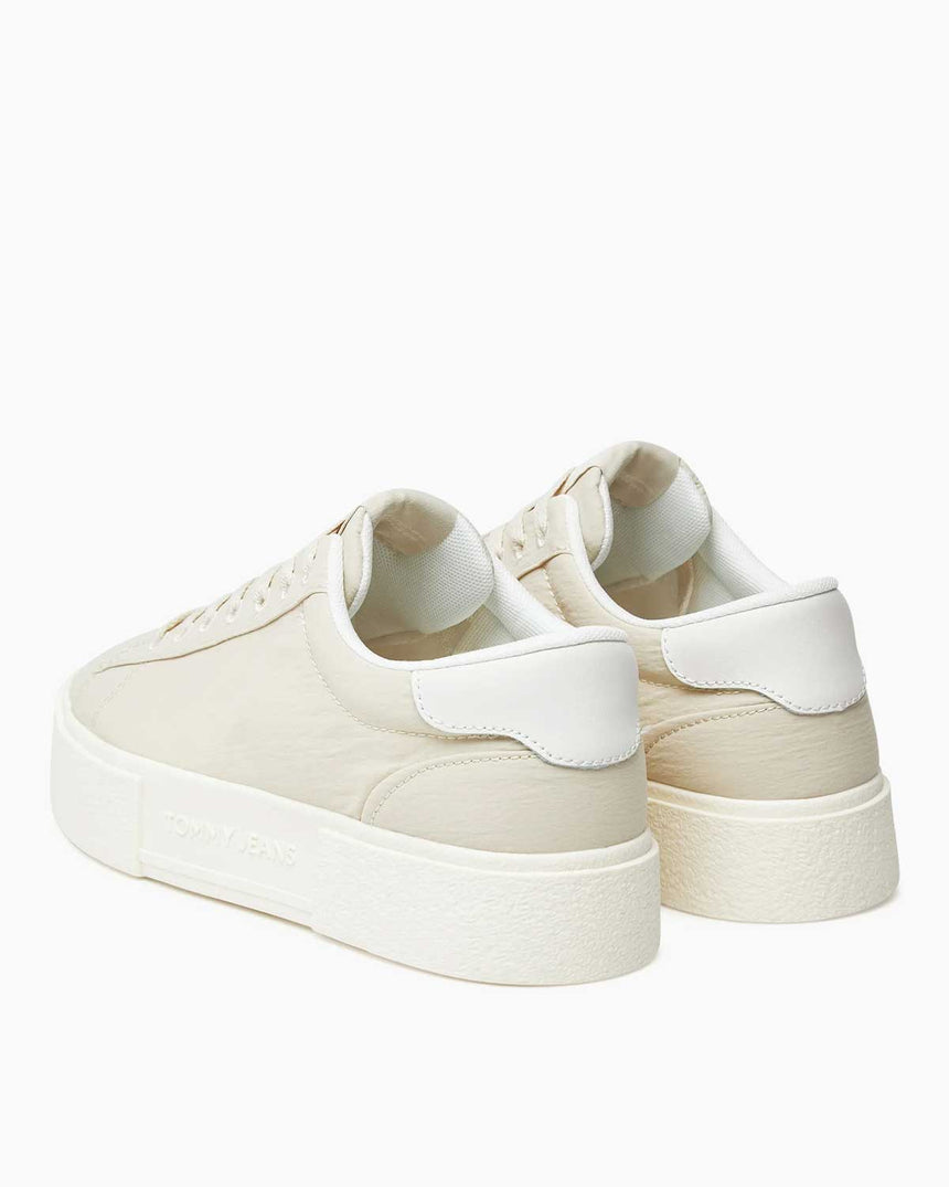 Tommy Hilfiger Lillia Flatform Tabanlı Kadın Sneaker Newsprint