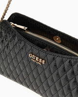 Guess Betula Zincir Detaylı Parlak Omuz Çantası Black
