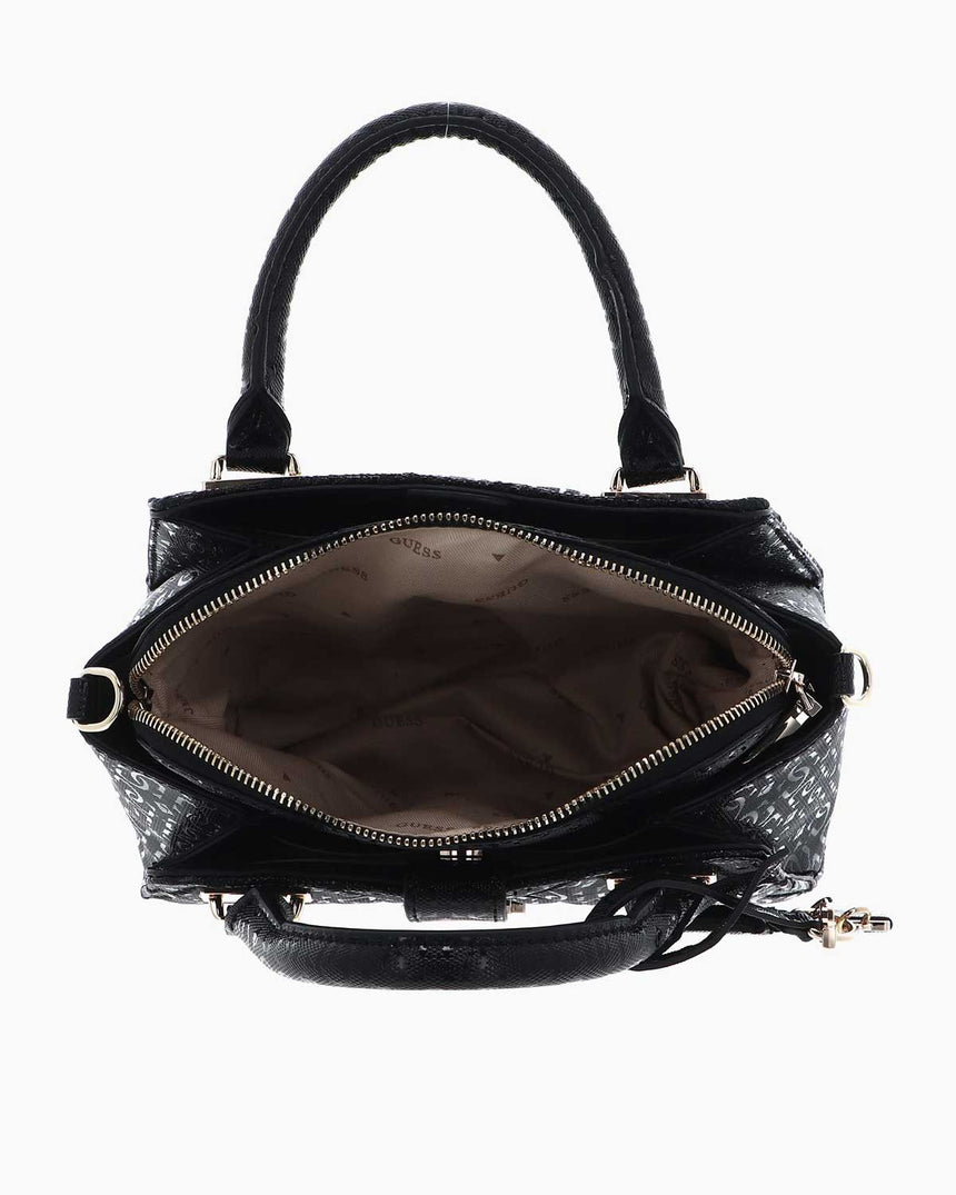 Guess Small Satchel Omuz Çantası Black