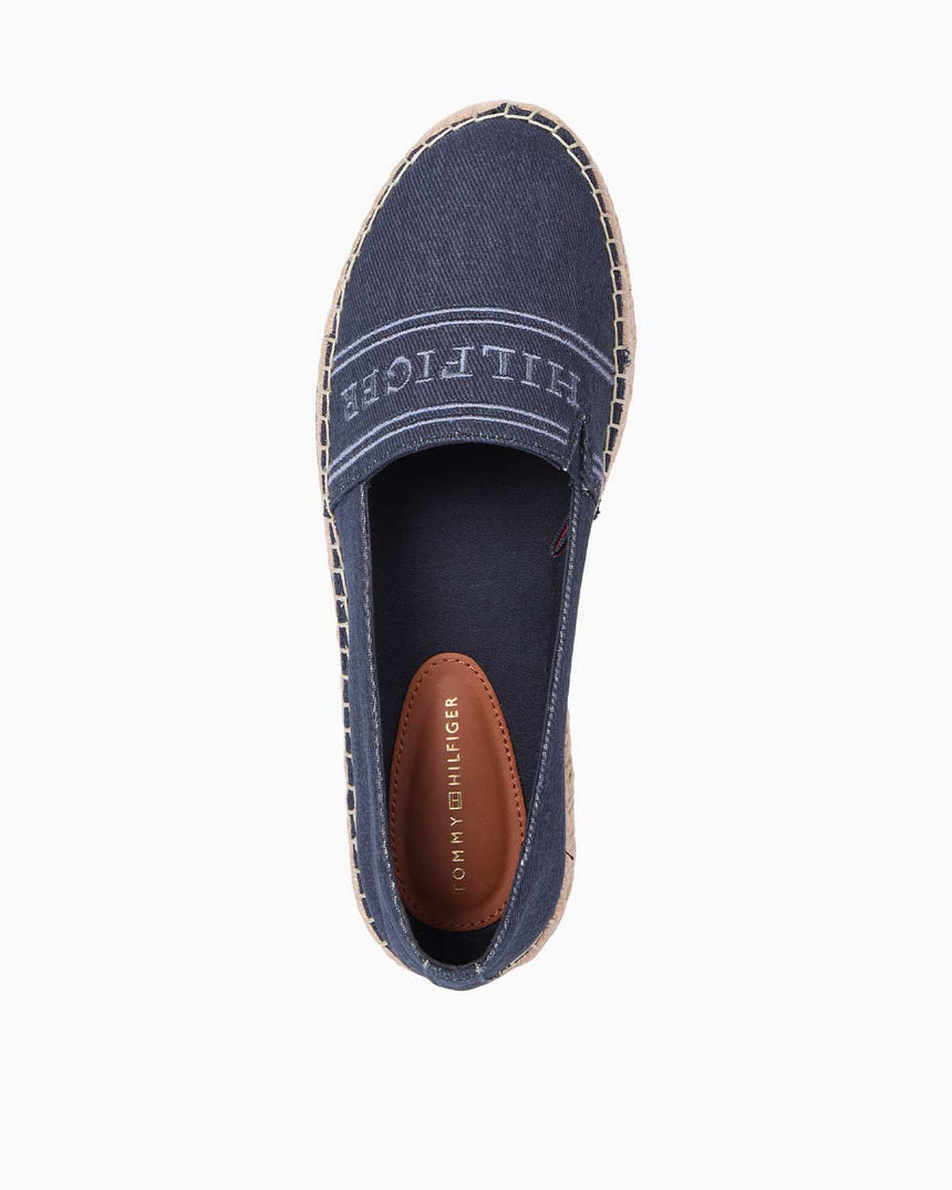 Tommy Hilfiger Platform Espadrilles Ayakkabı Space Blue
