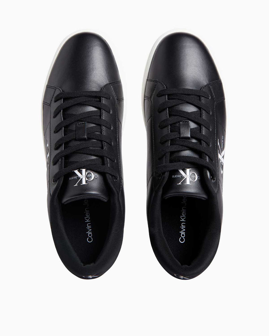 Calvin Klein Jeans Classic Cupsole Lace Up Sneaker Black/Bright White