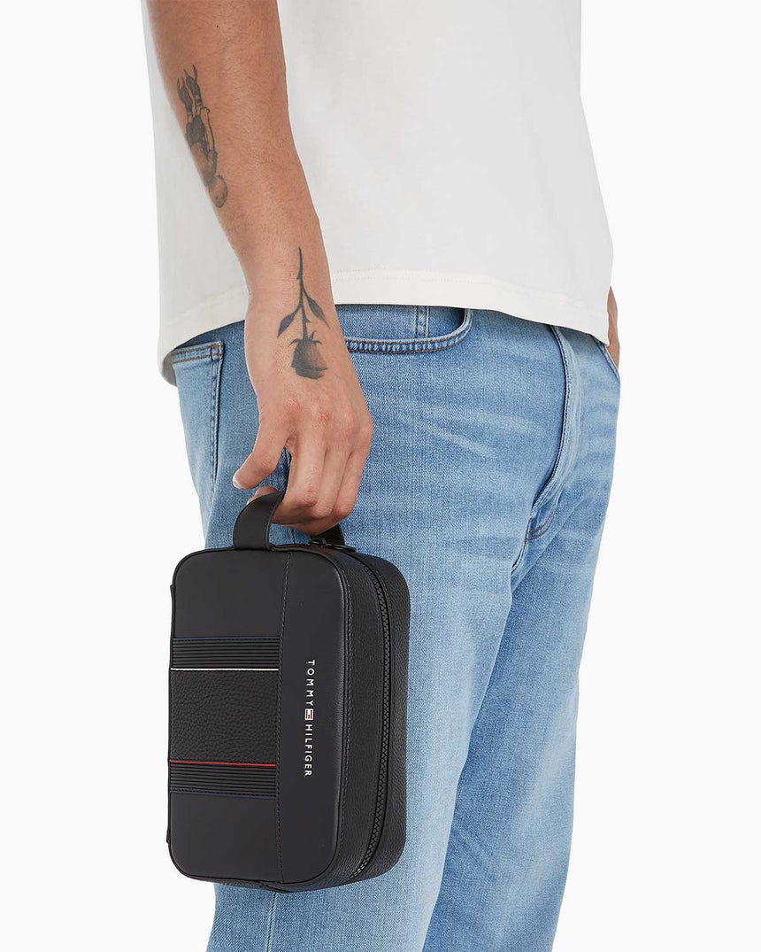 Tommy Hilfiger Foundation Washbag El Çantası Black