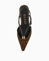 Guess Desie2 Kadın Baskılı Topuklu Ayakkabı Leopard