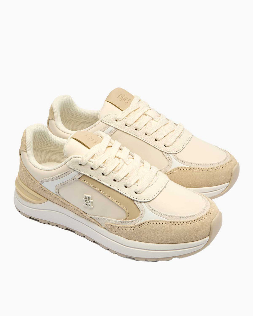 Tommy Hilfiger Gaudi Gündelik Şık Kadın Sneaker Classic Beige