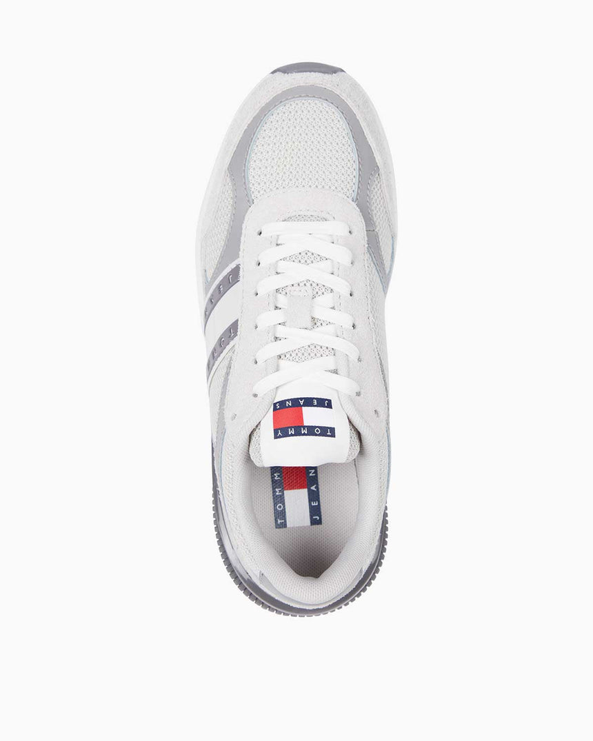 Tommy Hilfiger Tech Süet Runner Sneaker Stratus Grey