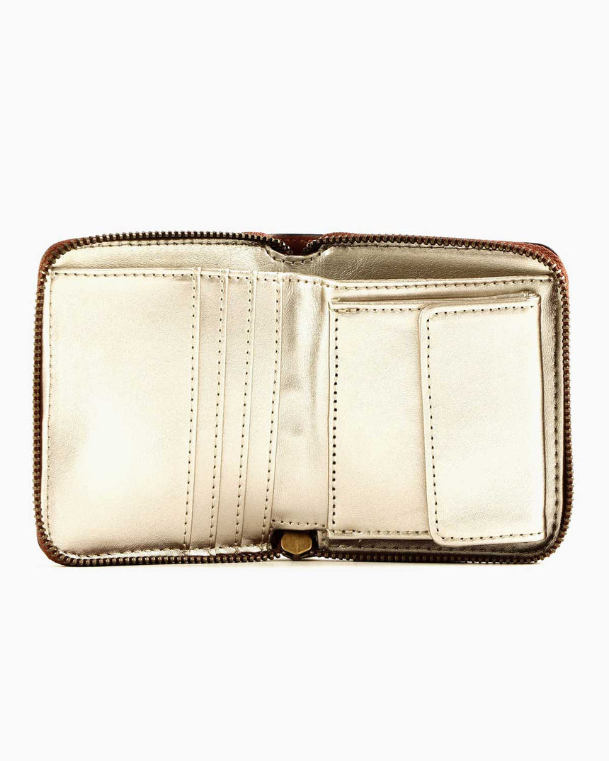 Guess Laurel Slg Small Zip Kadın Wallet - Cüzdan Whiskey
