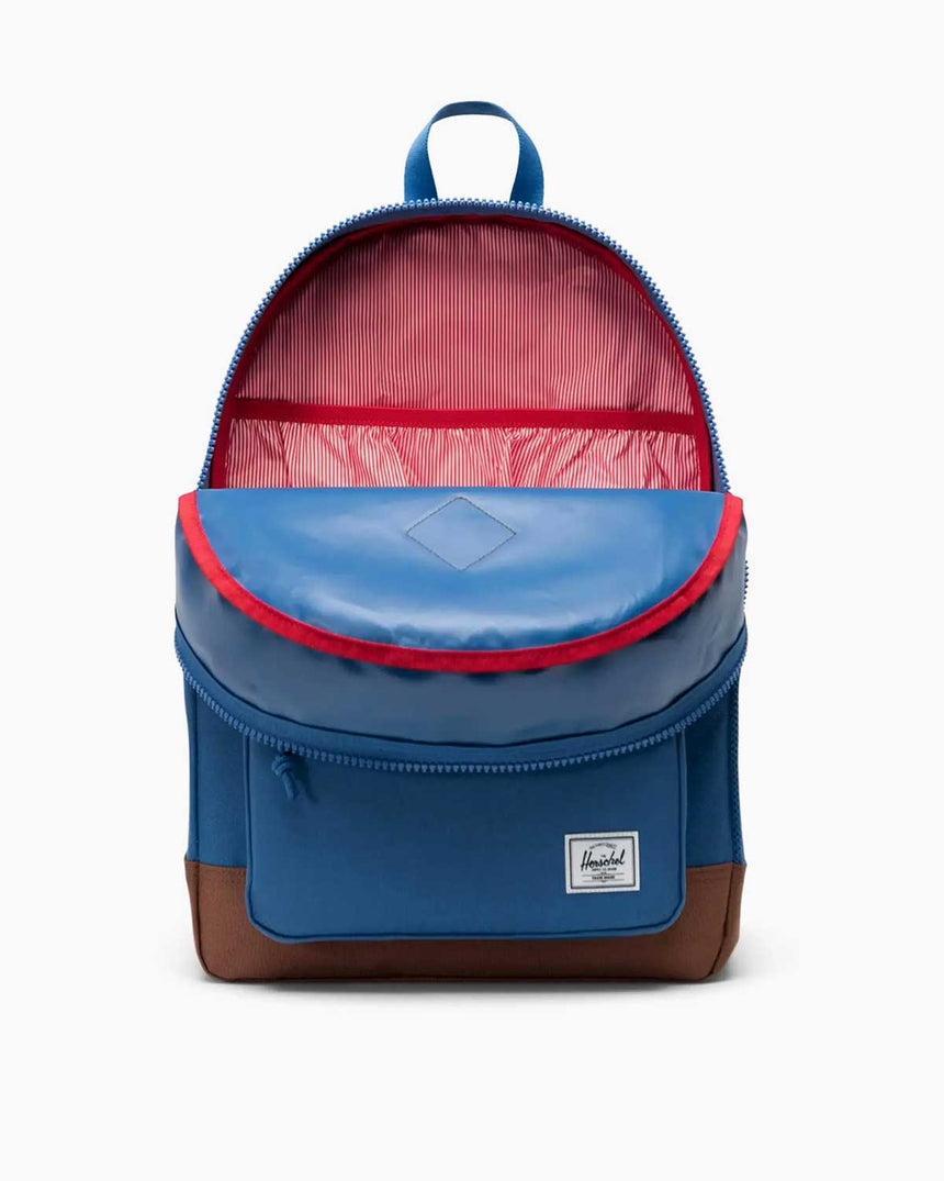 Herschel Heritage Genç Sırt Çantası Bright Cobalt/Saddle Brown