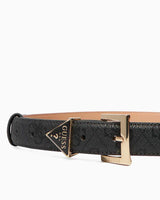 Guess Adelasia 25mm Kadın Ayarlanabilir Kemer Coal Logo