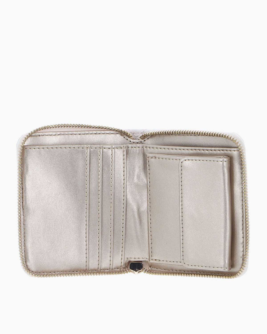 Guess Yarmilla Slg Small Zip Around Cüzdan White