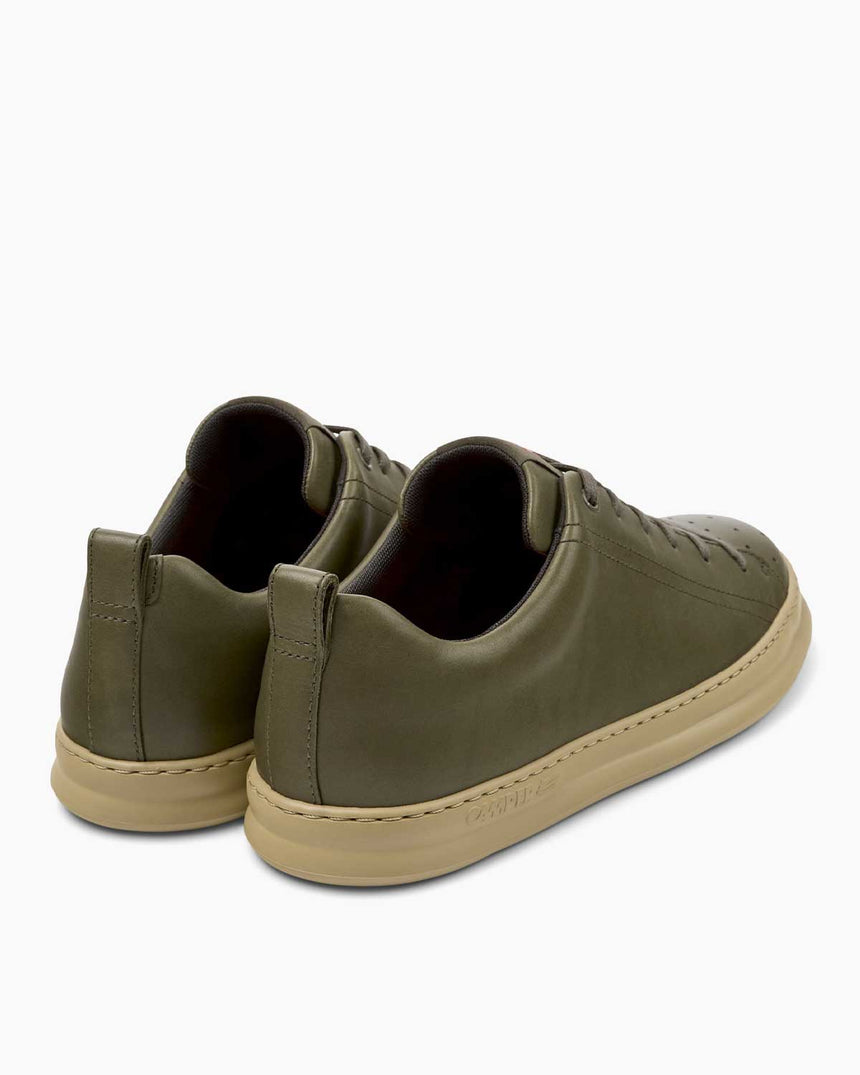 Camper Hakiki Deri Runner Four Erkek Sneakers Yeşil