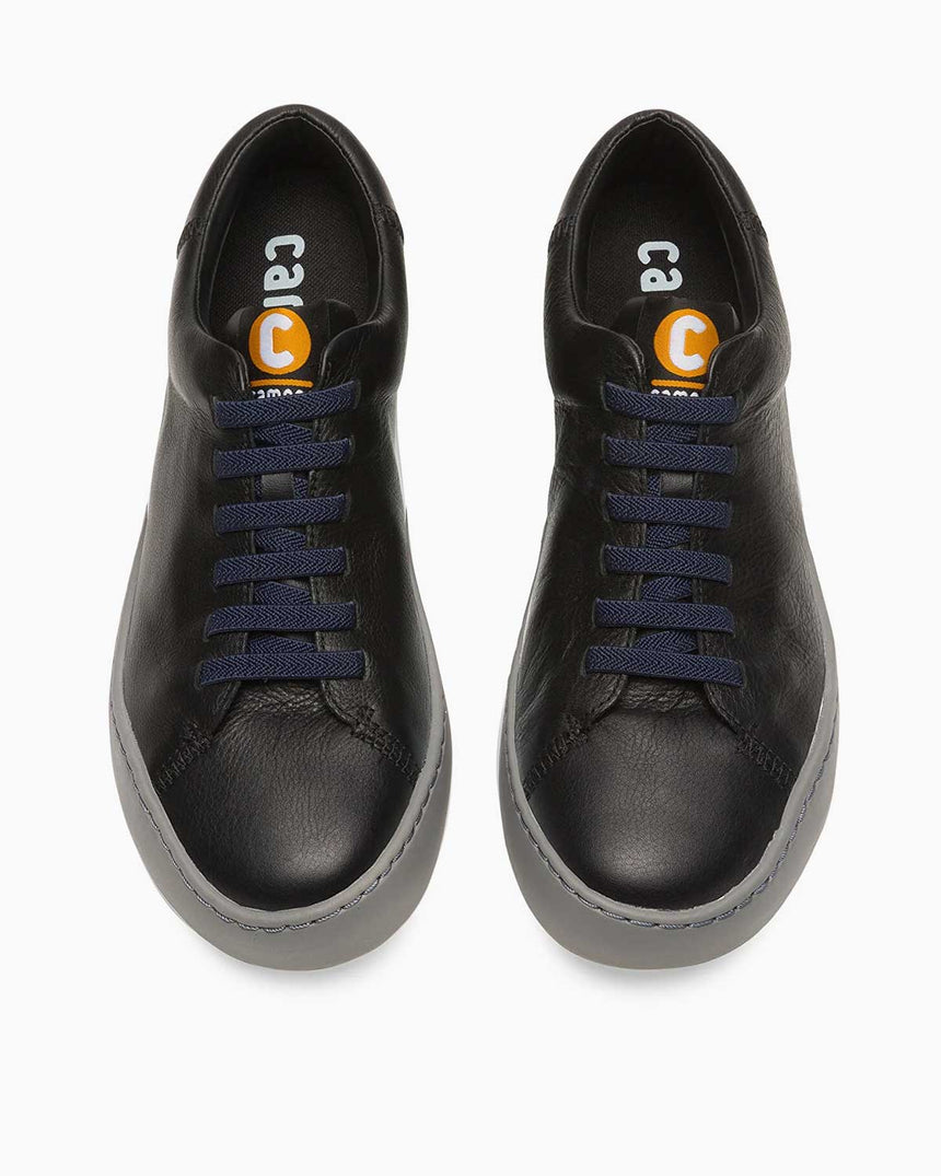 Camper Hakiki Deri Peu Touring Erkek Sneaker Siyah