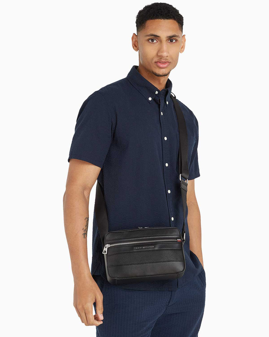 Tommy Hilfiger Central Ew Reporter Çapraz Askılı Çanta Black