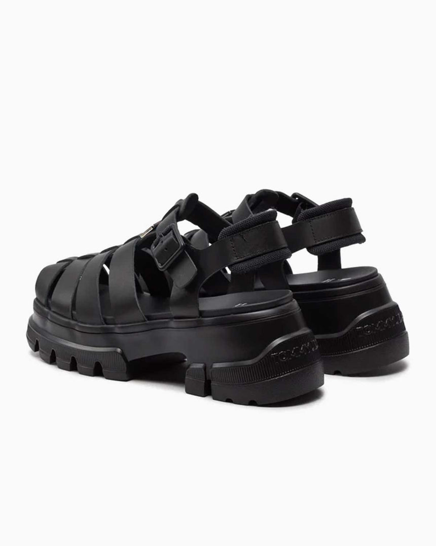 Tommy Hilfiger Fisherman Flat Sandalet Black