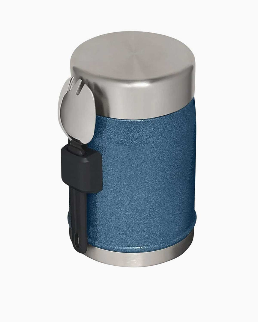 Stanley Efsane Klasik Seri-0.40 Litre Çelik Kaşıklı Yemek Termosu Hammertone Lake