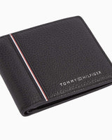 Tommy Hilfiger Th Corp Business Şerit Detaylı Cüzdan Black