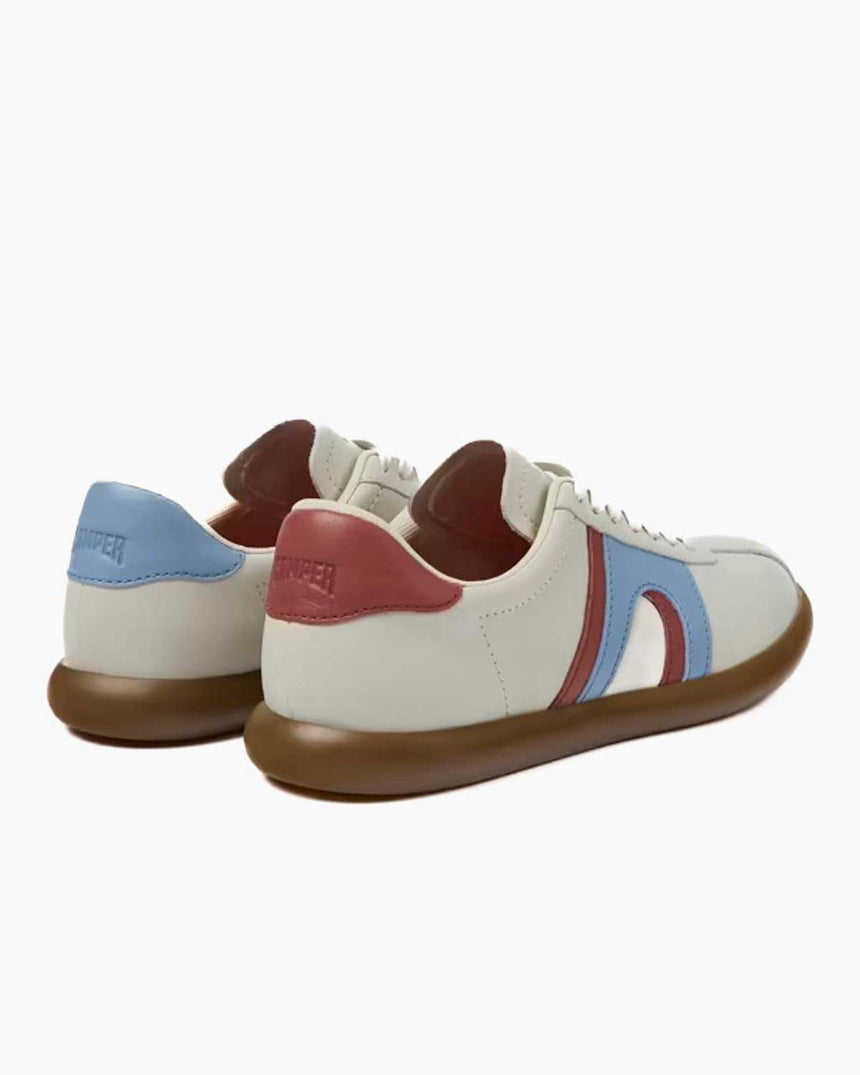 Camper Twins Leather Sneaker Beyaz