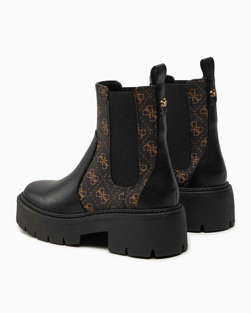 Guess Casual Bootie Black Brass