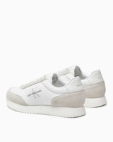 Calvin Klein Retro Runner Low Top Sneakers Triple White