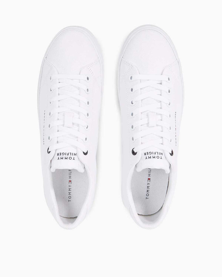 Tommy Hilfiger Low Top Canvas Ayakkabı White