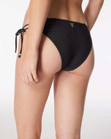 Guess String Brief Logolu Bikini Altı Jet Black A996