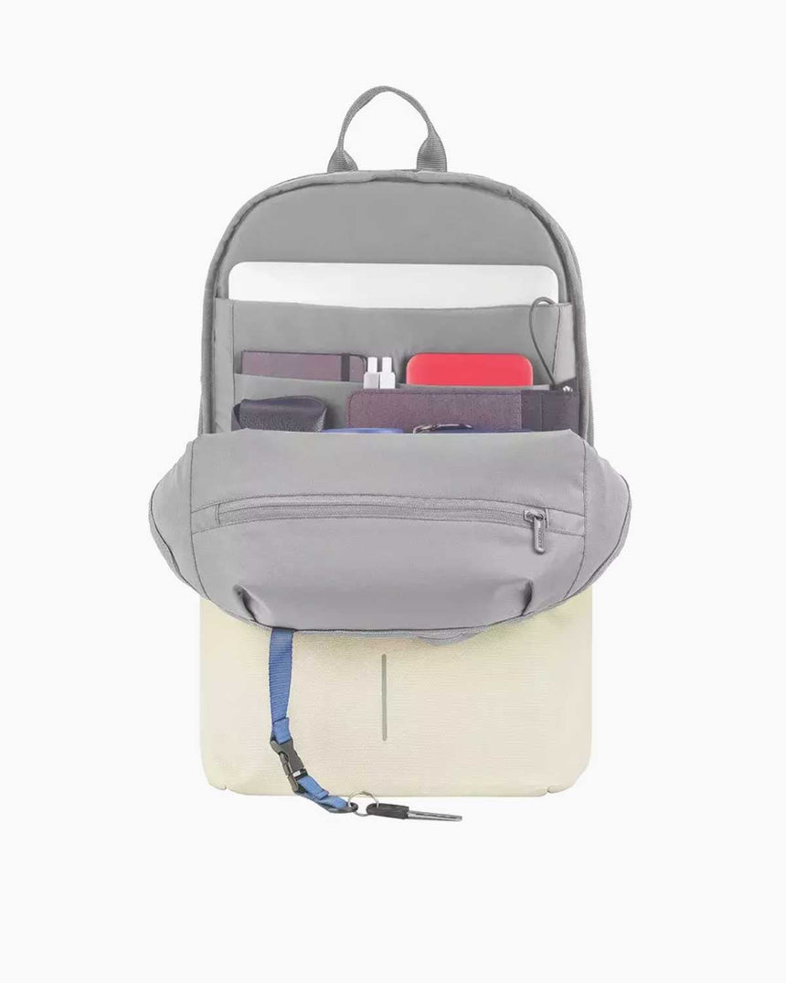 XD Design Bobby Soft Anti-Theft Backpack Sırt Çantası Light Grey