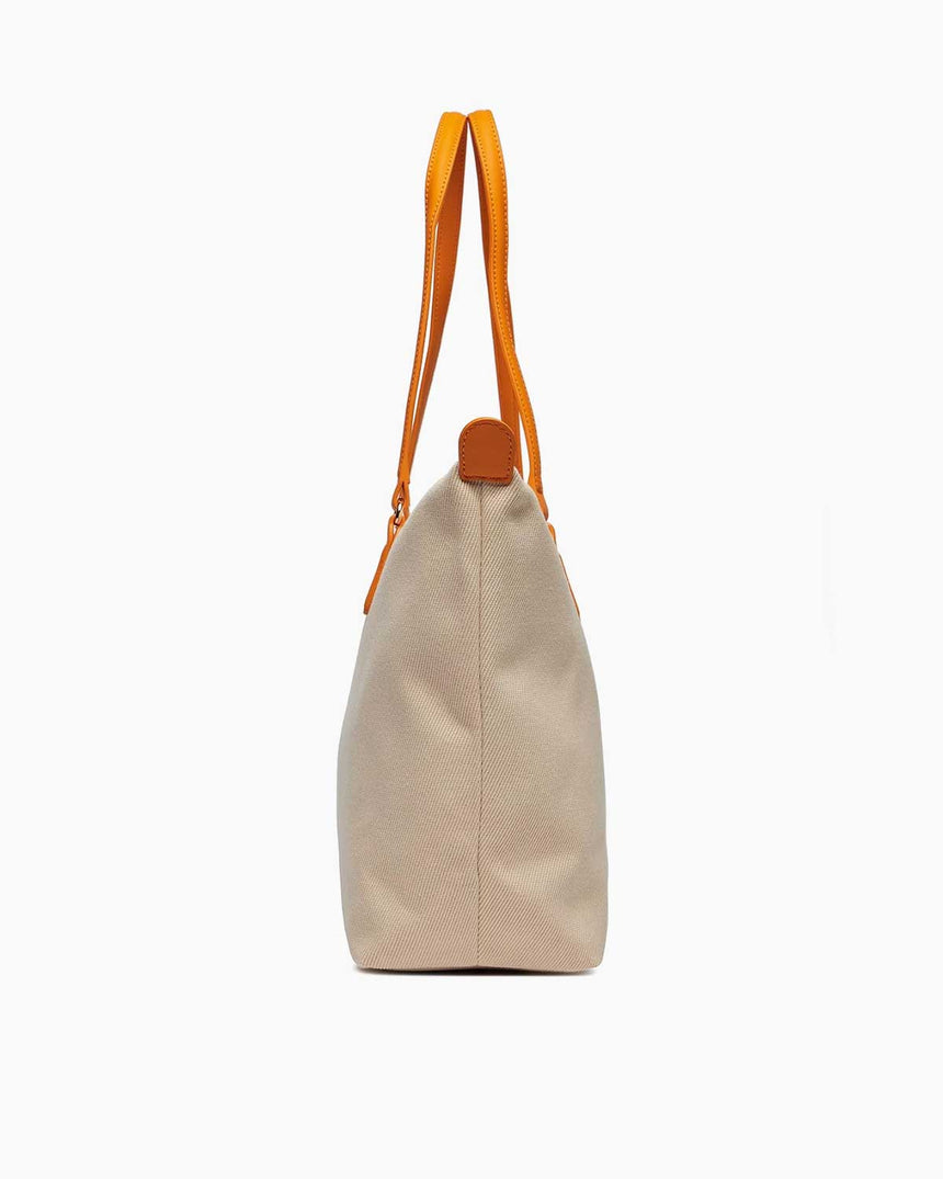 Tommy Hilfiger Poppy Canvas Tote Omuz Çantası Beige