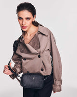 Nautica Mini Cüzdan Detaylı Çapraz Askılı Çanta Siyah